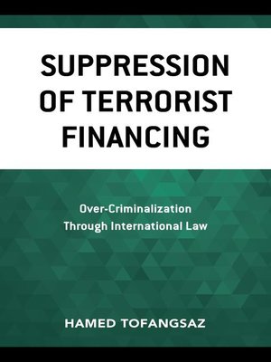 cover image of Suppression of Terrorist Financing
